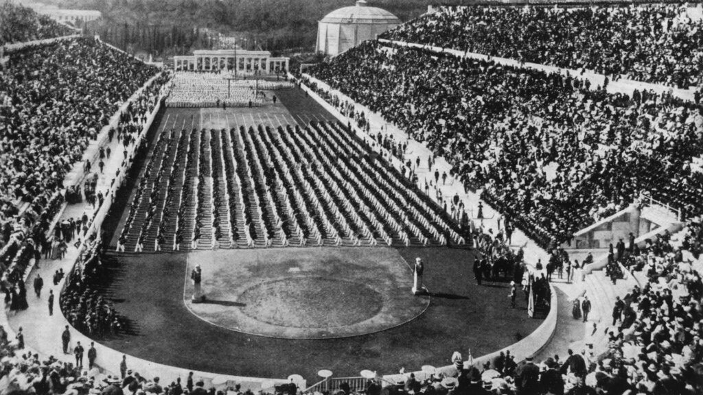 In Which Year was the First Modern Olympic Games Held, And in Which City